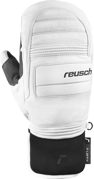 Reusch World Pro Mitten 6401409 1101 weiss schwarz front